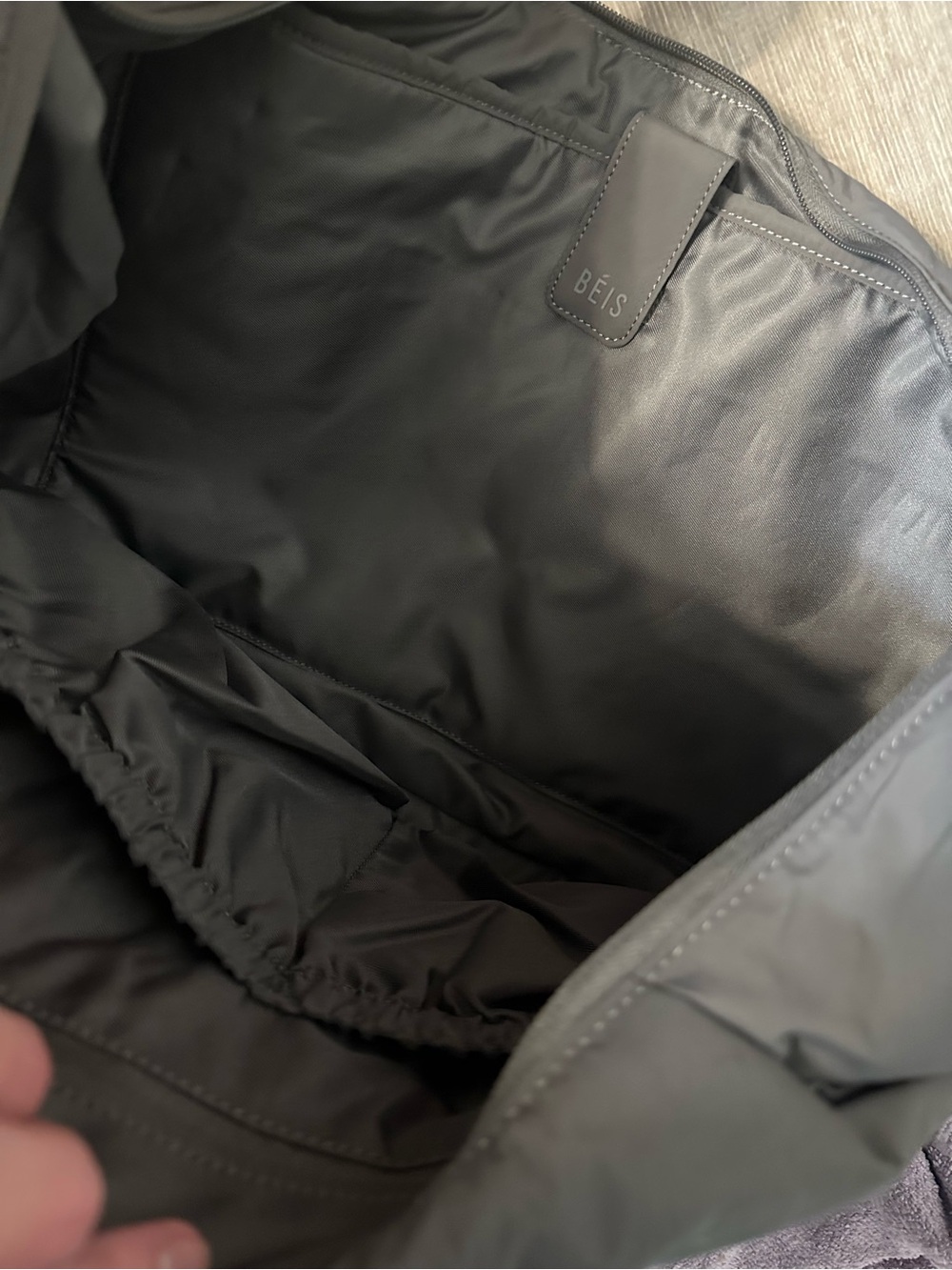 BEIS Gray Travel Sling Bag - Picture 5 of 6